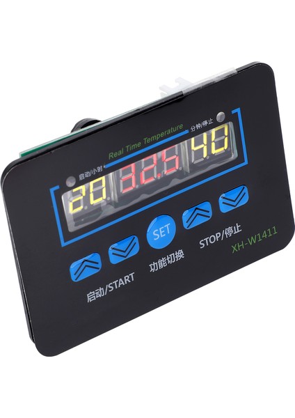 3 Pencereli Ekran Sıcaklık Kontrol Cihazı -19-99℃ Klima Sistemleri Için Termostat MODÜLÜ220V (Yurt Dışından) fırsatları