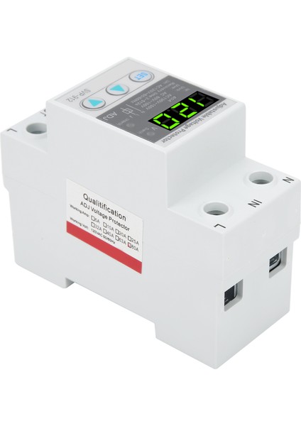 SVP912 120VAC Ayarlanabilir Kendiliğinden Kurtarma Düşük Voltaj Otomatik Sıfırlama Koruma Anahtarı (80A) (Yurt Dışından) modelleri