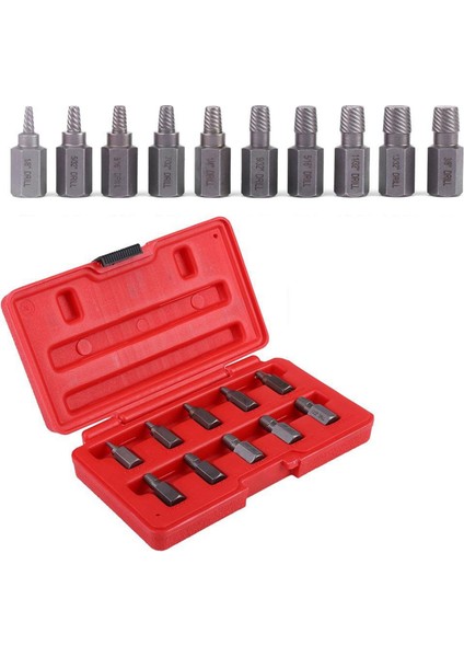 10 Adet 3.2-10.3mm Paslı Hasarlı Saplamalar Için Vida Çıkarma Seti Cıvata Çıkarıcı (Yurt Dışından) fırsatları
