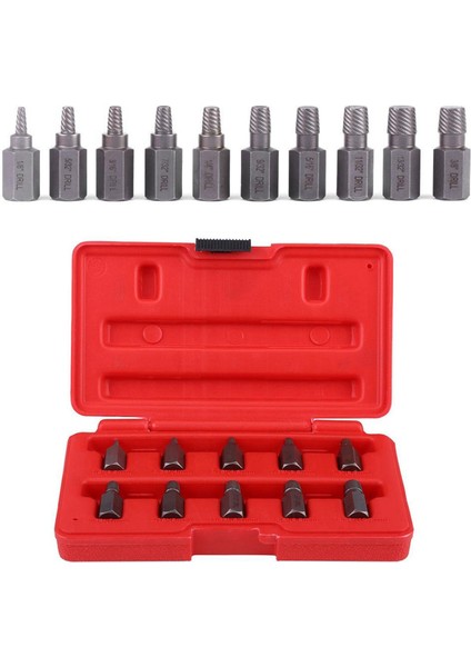 10 Adet 3.2-10.3mm Paslı Hasarlı Saplamalar Için Vida Çıkarma Seti Cıvata Çıkarıcı (Yurt Dışından) indirimleri