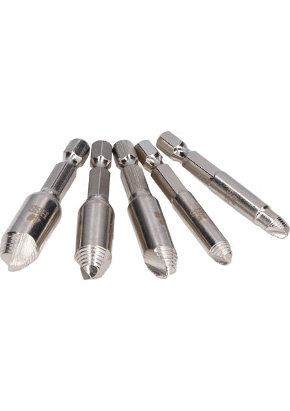 5 Adet/takım Vida Çıkarıcı Yüksek Hızlı Çelik Nikel Kaplamalı Cıvata Çıkarıcı Kırık Vidalar Için (Yurt Dışından) fırsatları