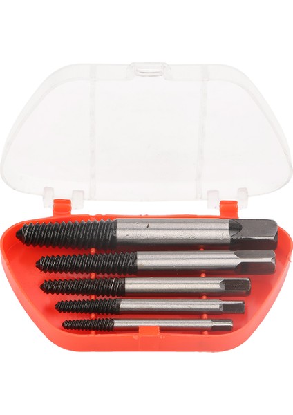 5 Adet Yüksek Kaliteli Krom Vanadyum Çelik Hasarlı Cıvata Vida Çıkarıcı Sökücü (Yurt Dışından)