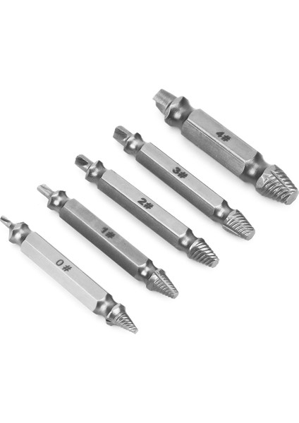 5 Adet Hss Hasarlı Vida Çıkarıcı Hız Çıkarıcı Matkap Uçları Çift Kafa Kırık Cıvata Çıkarıcı (Yurt Dışından) fırsatları