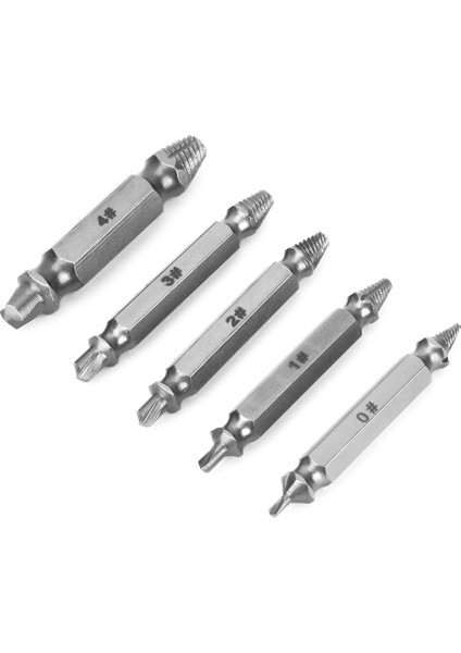 5 Adet Hss Hasarlı Vida Çıkarıcı Hız Çıkarıcı Matkap Uçları Çift Kafa Kırık Cıvata Çıkarıcı (Yurt Dışından) indirimleri