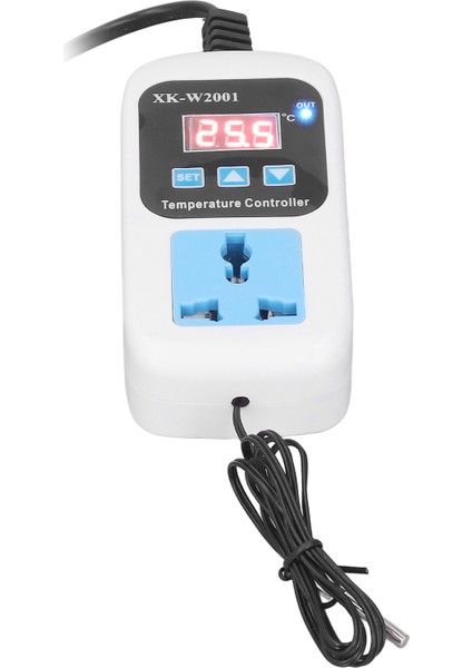 Sıcaklık Kontrol Cihazı Otomatik Ayarlanabilir Dijital Ekranlı Soket Termostatı Sera Için Ab Fişi 110-220V (Yurt Dışından) fırsatları