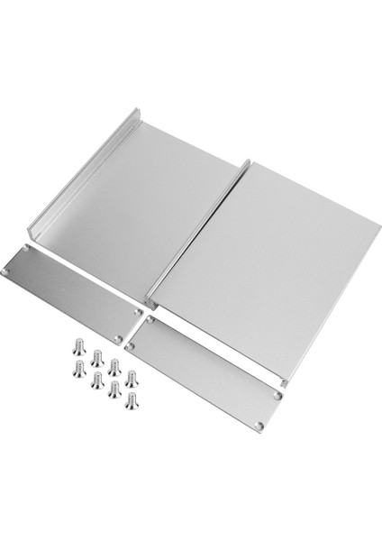 Alüminyum Muhafaza Bölünmüş Devre Kartı Isı Dağılımı Korumalı Elektrik Kutusu 33X114X150MM (Yurt Dışından)