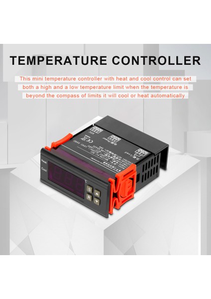 30A MH1230A AC220V Dijital Sıcaklık Kontrol Cihazı Soğutma Isıtma Regülatörü (Yurt Dışından) fiyatları