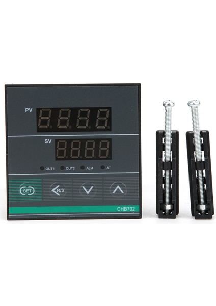 Berm CHB702 Termostat Akıllı Dijital Ekran Sıcaklık Kontrol Cihazı Röle/ssr Çıkışı AC180-240V 0-400℃ (Yurt Dışından)