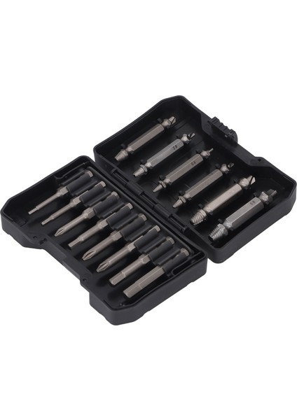 14 Adet Vida Çıkarıcı Matkap Ucu Seti Yüksek Karbon Çelik Çift Başlı Hasarlı Kırık Vida Çıkarıcı Kiti (Yurt Dışından) fiyatları