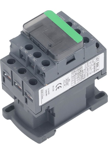 Ac Kontaktör 1no 1nc 9A 380V Yüksek Gerilim Bobini Gümüş Kontak Motor Kontrol Cihazı LC1D09 380V (Yurt Dışından) fiyatları