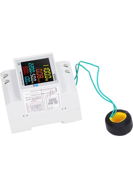 Güç Faktörü Izleme Tek Fazlı Dijital Ekran Voltaj Akım Frekans Ölçer AC40‑300V (Yurt Dışından) fırsatları