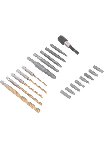 Vida Çıkarma Seti Hasarlı Kırık Cıvata Çıkarma Altıgen Şaftlı Büküm Matkapları Tornavida Ucu Takımıyla (Yurt Dışından) indirimleri