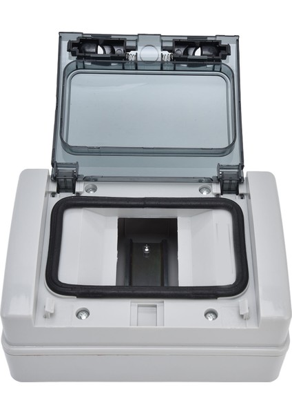 IP65 Su Geçirmez Dağıtım Kutusu 4 Yollu Dın Ray Şeffaf Kapak Kavşak Koruma Kutusu (Yurt Dışından) indirimleri