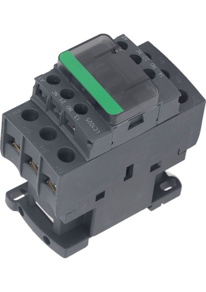 Ac Kontaktör 1no 1nc 25A 380V Yüksek Gerilim Bobini Gümüş Kontak Motor Kontrol Cihazı LC1D25 110V (Yurt Dışından) modelleri