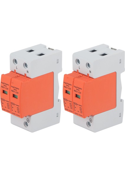 Adet Spd Aşırı Gerilim Koruma Cihazları Ac Parafudr Koruyucu Ev Devre Kesici 2p 420V RMU1‑C20 (Yurt Dışından) fiyatları