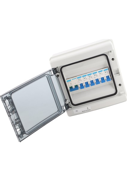 Su Geçirmez Dağıtım Kutusu 6 Mcb (2XB6A + 2XB16A + 2XB32A) + Ana Şalter 100A 6 Yollu Ab Stili 230V (Yurt Dışından) fiyatları