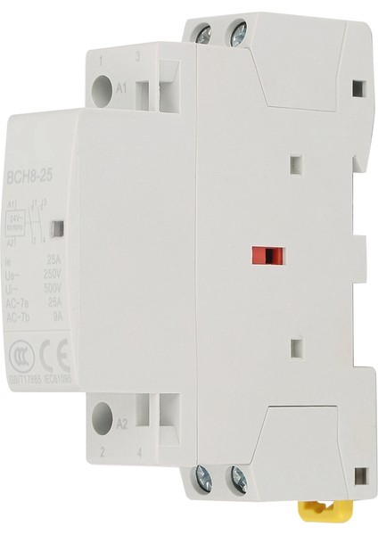 2p 25A 24V 1no 1nc 50/60Hz Din Raylı Ev Tipi Ac Kontaktörü Yüksek Kalite (Yurt Dışından)