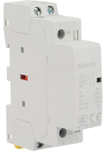 2p 25A 24V 1no 1nc 50/60Hz Din Raylı Ev Tipi Ac Kontaktörü Yüksek Kalite (Yurt Dışından) fiyatları