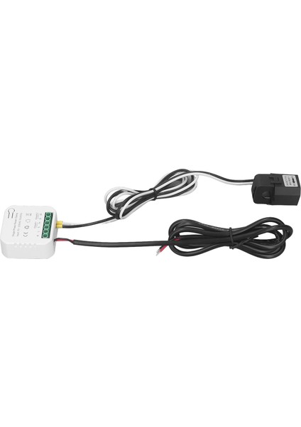 Enerji Monitörü Wifi Akıllı Gerçek Zamanlı Güç Tüketimi Monitörü App Uzaktan Kumanda Wifi Enerji Ölçer 90‑250VAC (Yurt Dışından)