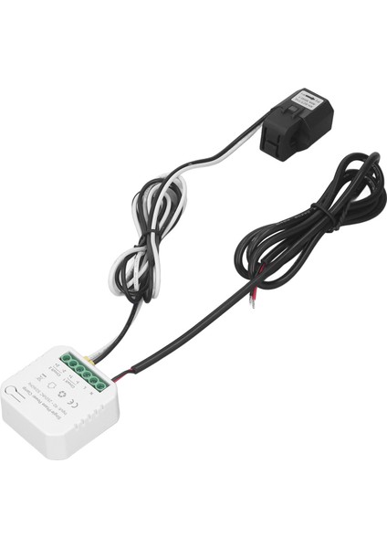 Enerji Monitörü Wifi Akıllı Gerçek Zamanlı Güç Tüketimi Monitörü App Uzaktan Kumanda Wifi Enerji Ölçer 90‑250VAC (Yurt Dışından)