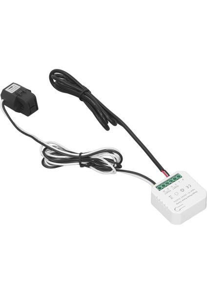 Enerji Monitörü Wifi Akıllı Gerçek Zamanlı Güç Tüketimi Monitörü App Uzaktan Kumanda Wifi Enerji Ölçer 90‑250VAC (Yurt Dışından)