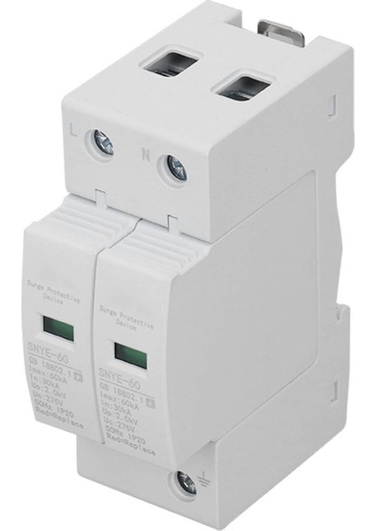 Beyaz Dağıtım Kutusu Aşırı Gerilim Koruma Cihazı IP20 Güvenli Basit Kombinasyon Kutusu Gerilim Aşırı Gerilim Koruması 60KA 2p 275V (Yurt Dışından) indirimleri