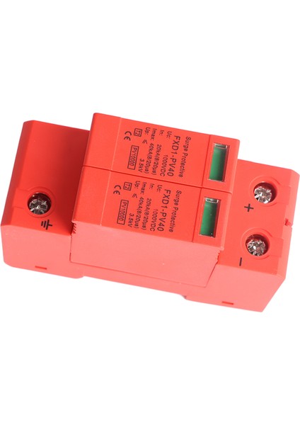 Gerilim Aşırı Gerilim Koruma Cihazı 2p Fotovoltaik Dc Aşırı Gerilim Koruyucu DC1000V 40KA Ekipmanlar Için (Yurt Dışından) fırsatları