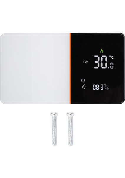 Akıllı Termostat Sabit Sıcaklık Dokunmatik Ekran Programlanabilir Termostat Sıcaklık Kontrol Cihazı Zemin Isıtma Kazanı Ac 95‑240V (Yurt Dışından)