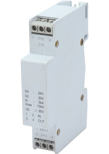 Aşırı Gerilim Koruma Cihazı Gerilim Koruması Parafudr Sinyal Yıldırım Koruyucu 24V Dc (Yurt Dışından) fiyatları