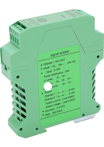 Sinyal Izolatörü Dc 1 Giriş 2 Çıkış Akım Gerilim Vericisi Ray Montajlı Şartlandırıcı Glg (Yurt Dışından) fırsatları