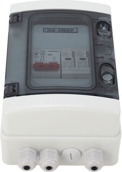 Devre Kesici Mcb Izolasyon Anahtarı Koruma Su Geçirmez Dağıtım Kutusu Dc 500V Dış Mekan Için 40A (Yurt Dışından) modelleri