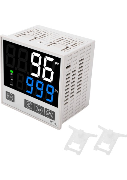 Pıd Sıcaklık Kontrol Cihazı Kiti Akıllı Dijital Ekran Otomatik Sıcaklık Kontrol Cihazı AC100‑240V 96 x 96MM (Yurt Dışından)