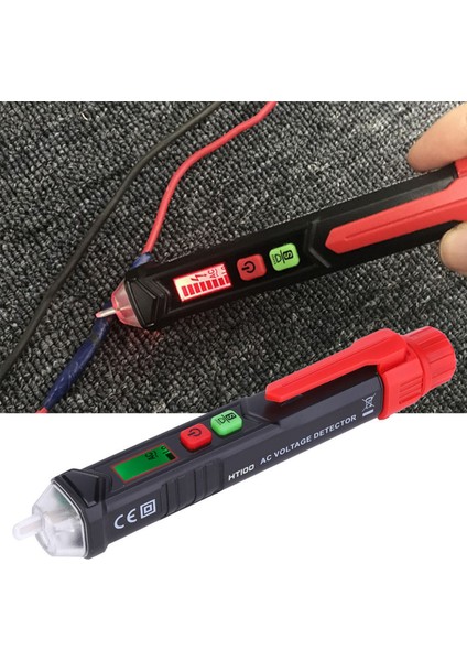 Dijital 12-1000V Ac Voltaj Dedektörleri Temassız Test Kalemi Elektrikli Test Kalemi Ölçer (Yurt Dışından) fırsatları