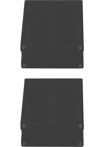 Proje Kutusu Bölünmüş Tip Yüzey Kumlama Oksidasyon Alüminyum Alaşım Güç Bağlantı Kutusu Siyah (Yurt Dışından) indirimleri