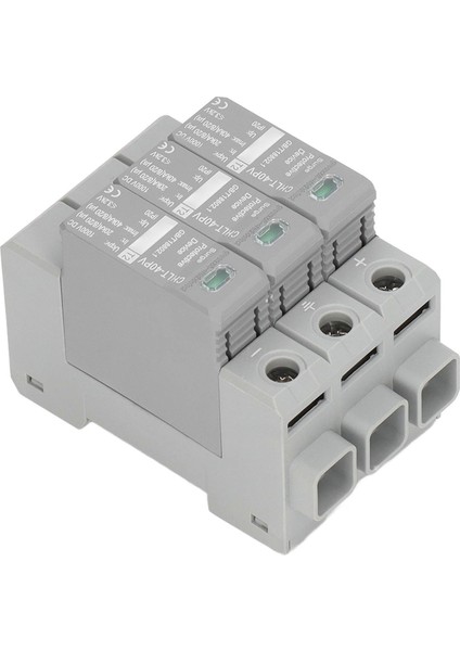 3p Fotovoltaik Aşırı Gerilim Koruma Cihazı Yüksek Doğruluklu Güvenli Aşırı Gerilim Koruma Cihazı DC1000V (Yurt Dışından) fırsatları