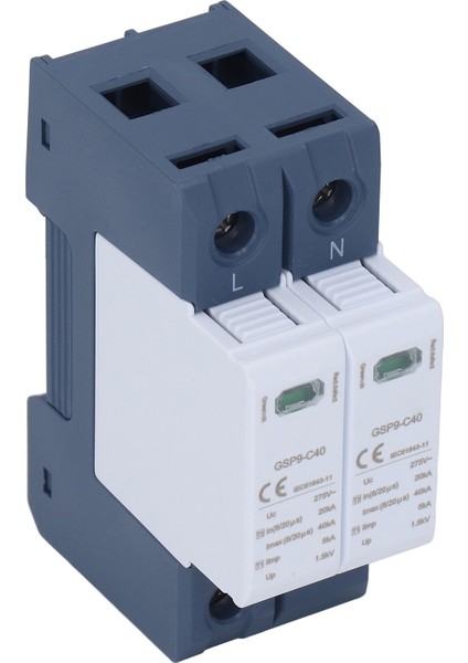Aşırı Gerilim Koruma Cihazı 40KA 2p 275V Ac Pc Gerilim Koruma Parafudr Koruyucu (Yurt Dışından) fırsatları