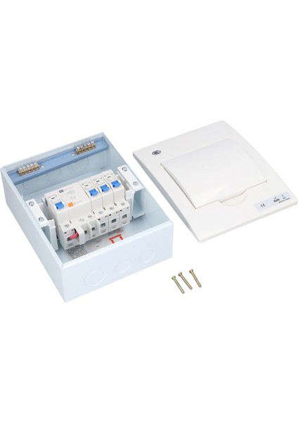 3 Yollu Iç Dağıtım Kutusu Standart 3mcb (B6A+B16A+B32A) Rcd (63A 1p+N) B Sigorta (Yurt Dışından) modelleri