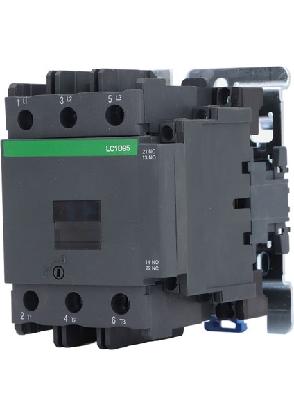 Ac Kontaktör 1no 1nc 95A 380V Yüksek Gerilim Bobini Gümüş Kontak Motor Kontrol Cihazı LC1D95 AC380V (Yurt Dışından)