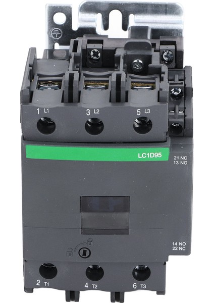 Ac Kontaktör 1no 1nc 95A 380V Yüksek Gerilim Bobini Gümüş Kontak Motor Kontrol Cihazı LC1D95 AC380V (Yurt Dışından) modelleri