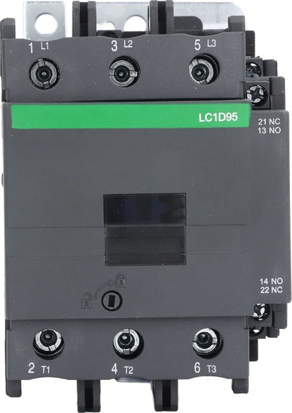 Ac Kontaktör 1no 1nc 95A 380V Yüksek Gerilim Bobini Gümüş Kontak Motor Kontrol Cihazı LC1D95 AC380V (Yurt Dışından) indirimleri