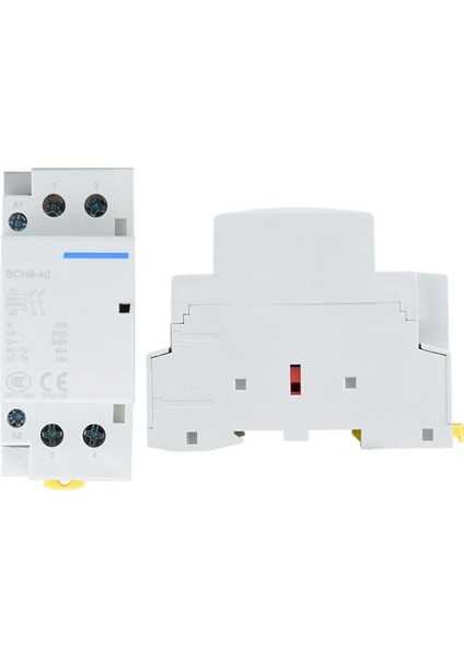 2p 40A Düşük Güç Tüketimi Ev Tipi Dın Ray Ac Kontaktörü 2no 50/60HZ / (Yurt Dışından) indirimleri