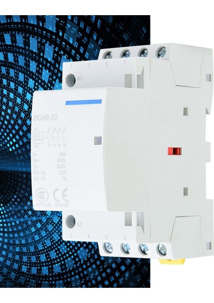 4p 4no 20A Ev Tipi Ac Kontaktör Dın Ray Montajı (24V) (Yurt Dışından) indirimleri