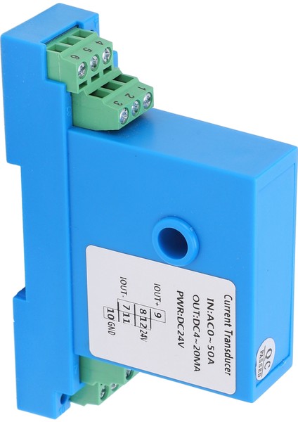 Ac Akım Vericisi DC4‑20MA Çıkış Gücü Dağıtım Kontrol Akım Trafosu AC0‑50A (Yurt Dışından) indirimleri