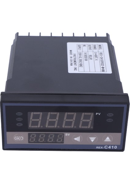 Rex C410 Ayarlanabilir Röle Kontrol Çıkışı Dijital Sıcaklık Kontrol Cihazı Termostat AC220V (Yurt Dışından)