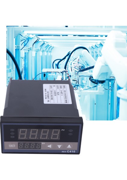 Rex C410 Ayarlanabilir Röle Kontrol Çıkışı Dijital Sıcaklık Kontrol Cihazı Termostat AC220V (Yurt Dışından) fırsatları