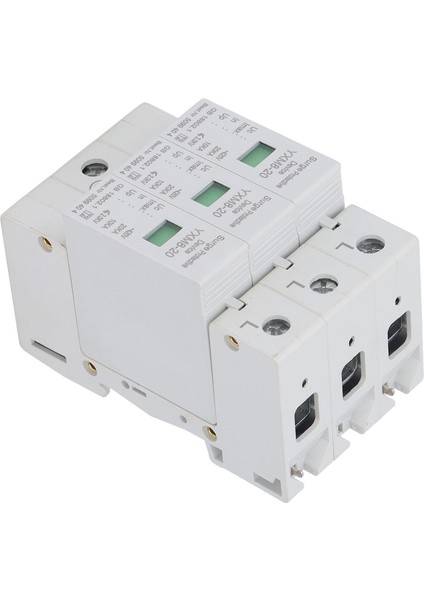 Aşırı Gerilim Koruyucu Yıldırım Koruması 3 Fazlı Alev Koruyucu Cihaz Ev Için 420V (Yurt Dışından) indirimleri