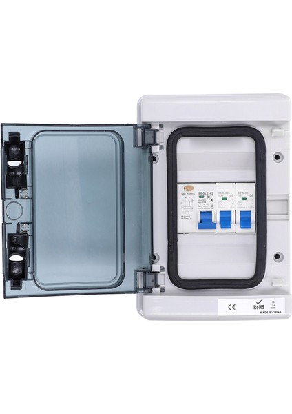 2 Yollu 230V Dağıtım Kutusu Ab Standardı Su Geçirmez 2mcb (B6A+B32A) Rcd (63A 1p+N) B Sigorta (Yurt Dışından) modelleri