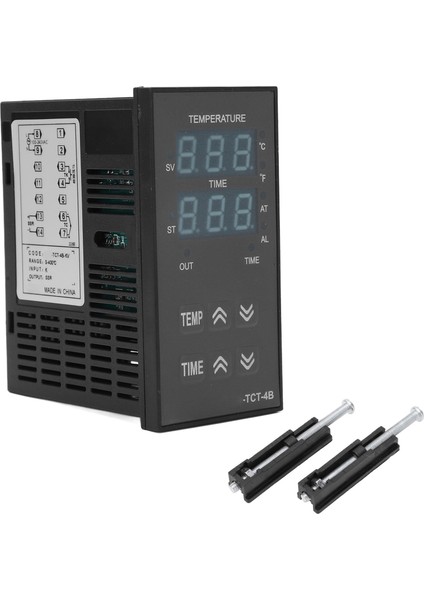 Dijital Ekran Sıcaklık Kontrol Cihazı Pıd Kontrol Termostatı Isı Pres Makinesi Için 100‑240V (Yurt Dışından)