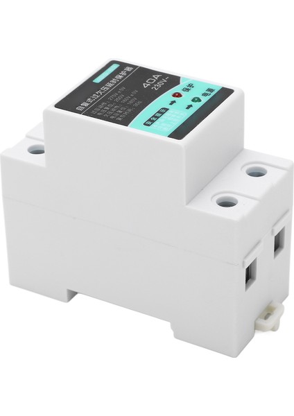 Aşırı Düşük Gerilim Koruma Cihazı Koruyucu Otomatik Sıfırlama Dın Rayı 40A Göstergeli (Yurt Dışından) indirimleri