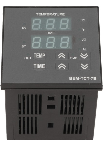 Termostat Zaman Dijital Ekran K Tipi Giriş Sıcaklık Kontrol Cihazı Isı Pres Makinesi Için 100‑240V (Yurt Dışından) fiyatları